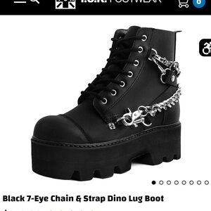T.U.K. Chain & Strap Dino Lug Boot